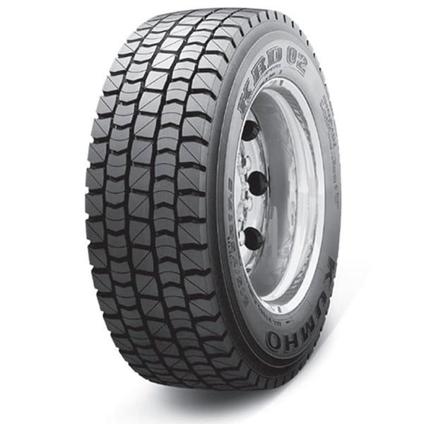 إطار شاحنات ثقيلة من ماركة كومهو، بنقشة مخصصة للمحور الخلفي لتوفير قوة جر عالية و عمر تشغيلي طويل - متجر إطاراتكم